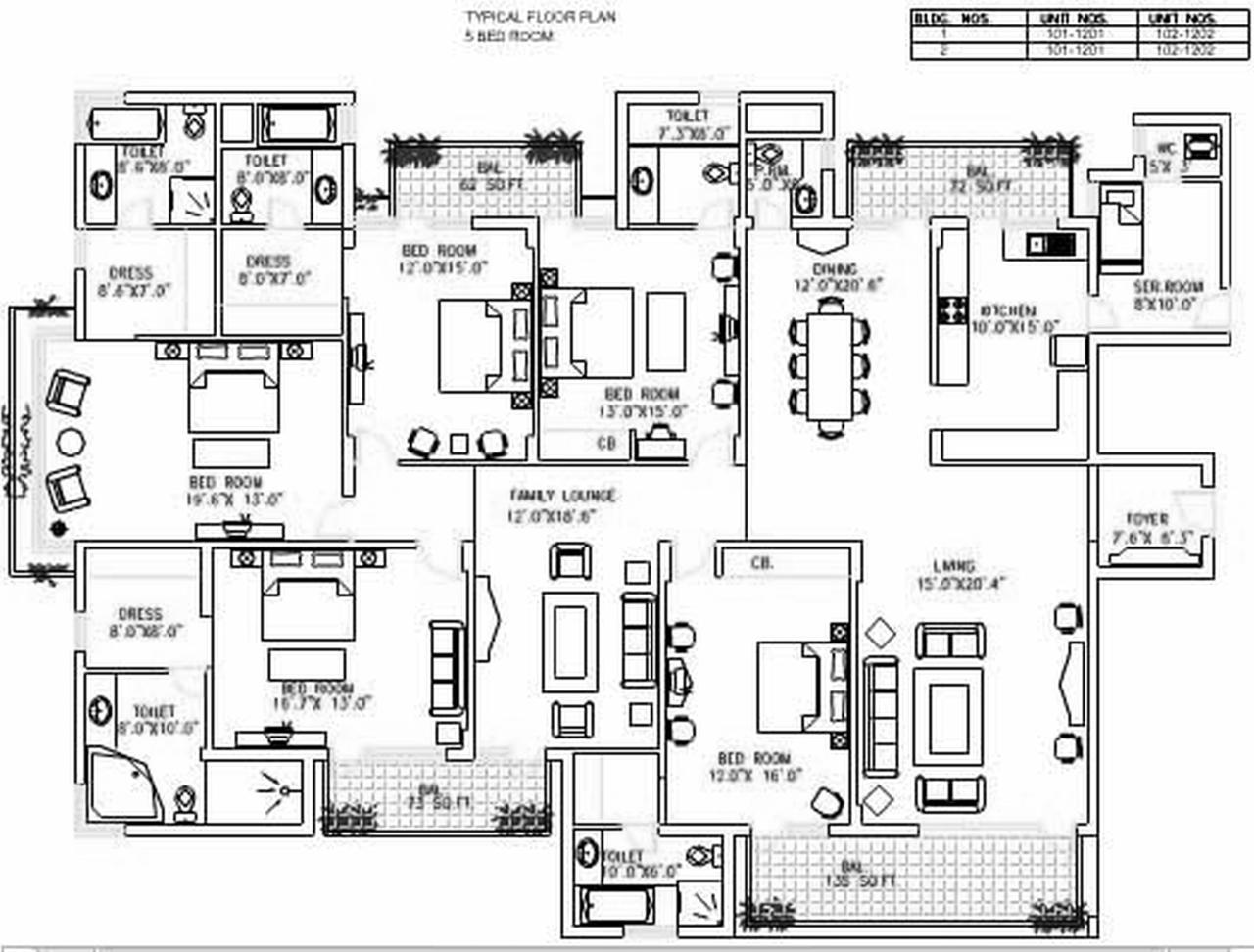 5 Bedroom Bungalow Designs Stylish 5 Bedroom House Plans
