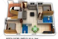 04525820250717-9cf84a347bee089860b53ac4f45b2568 Duplex 800 Sq Ft House Plans With Vastu North Facing Ajor Png