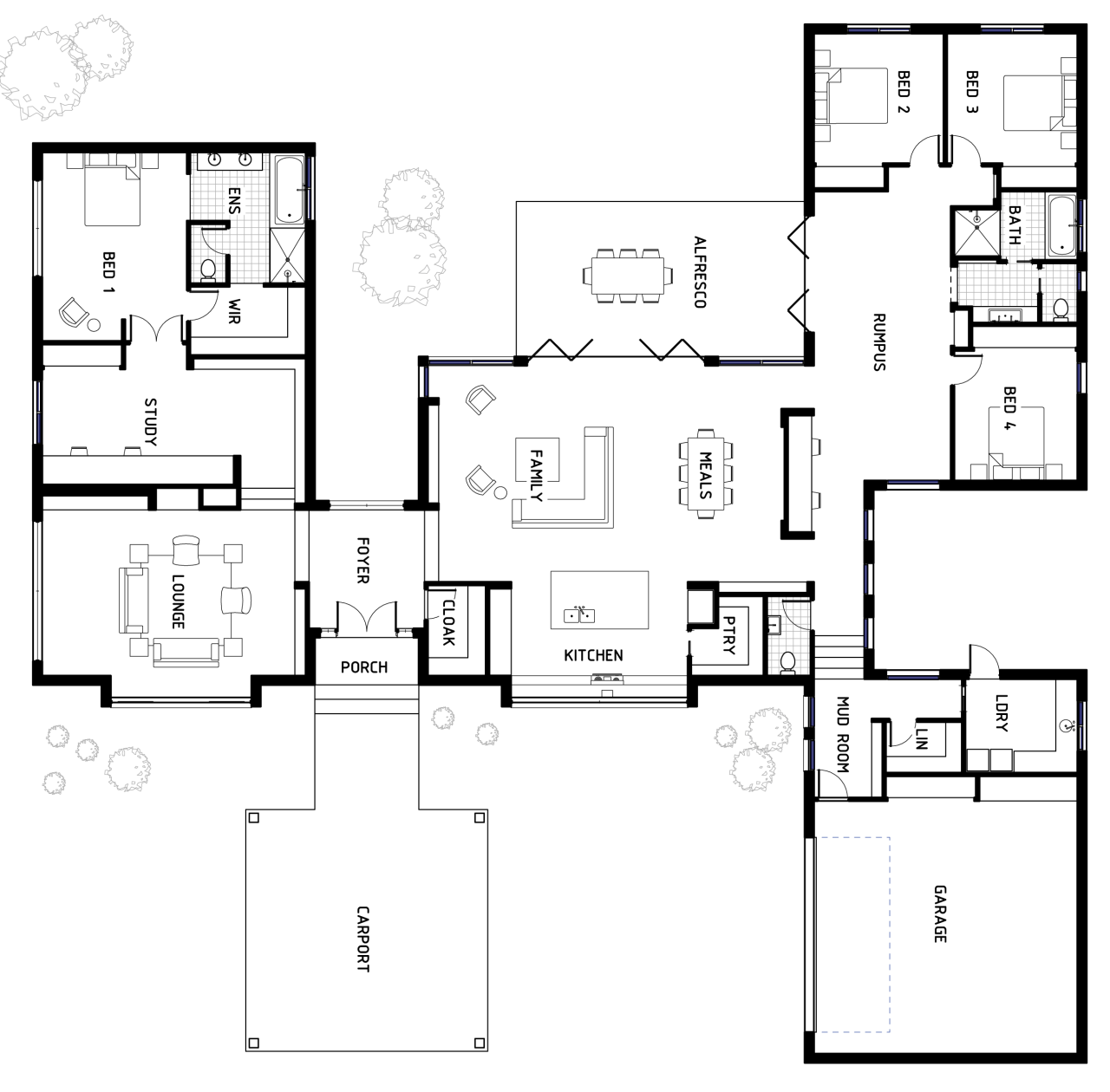 Floor Plan Friday Designer & spacious family home