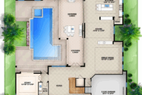 11561920250701-b2ff6442f0dd84923aab166ab7832100 HPM Home Plans Home Plan 0094417 Pool house plans, Dream house