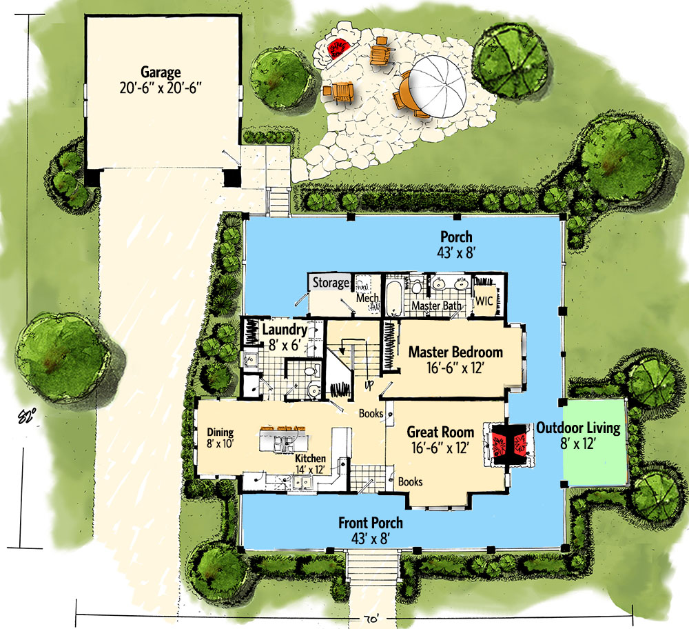 Classic Country Farmhouse House Plan 12954KN Architectural Designs