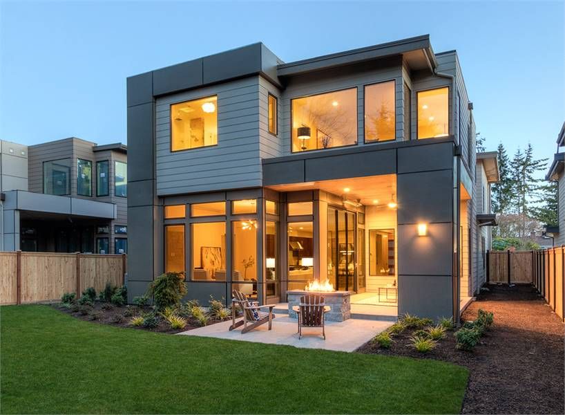 TwoStory 4Bedroom Sunoria ContemporaryStyle Home (Floor Plan) in