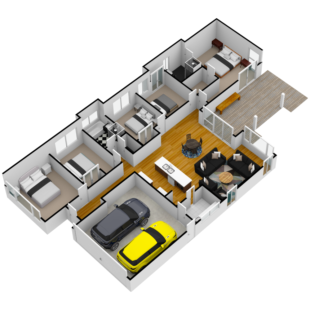 3D floor plan made with in 2020 Floor plans, Create