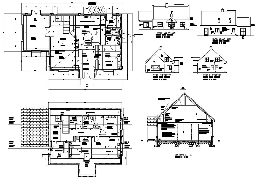 2 Bhk House Plan Autocad File Free Download Best Design Idea