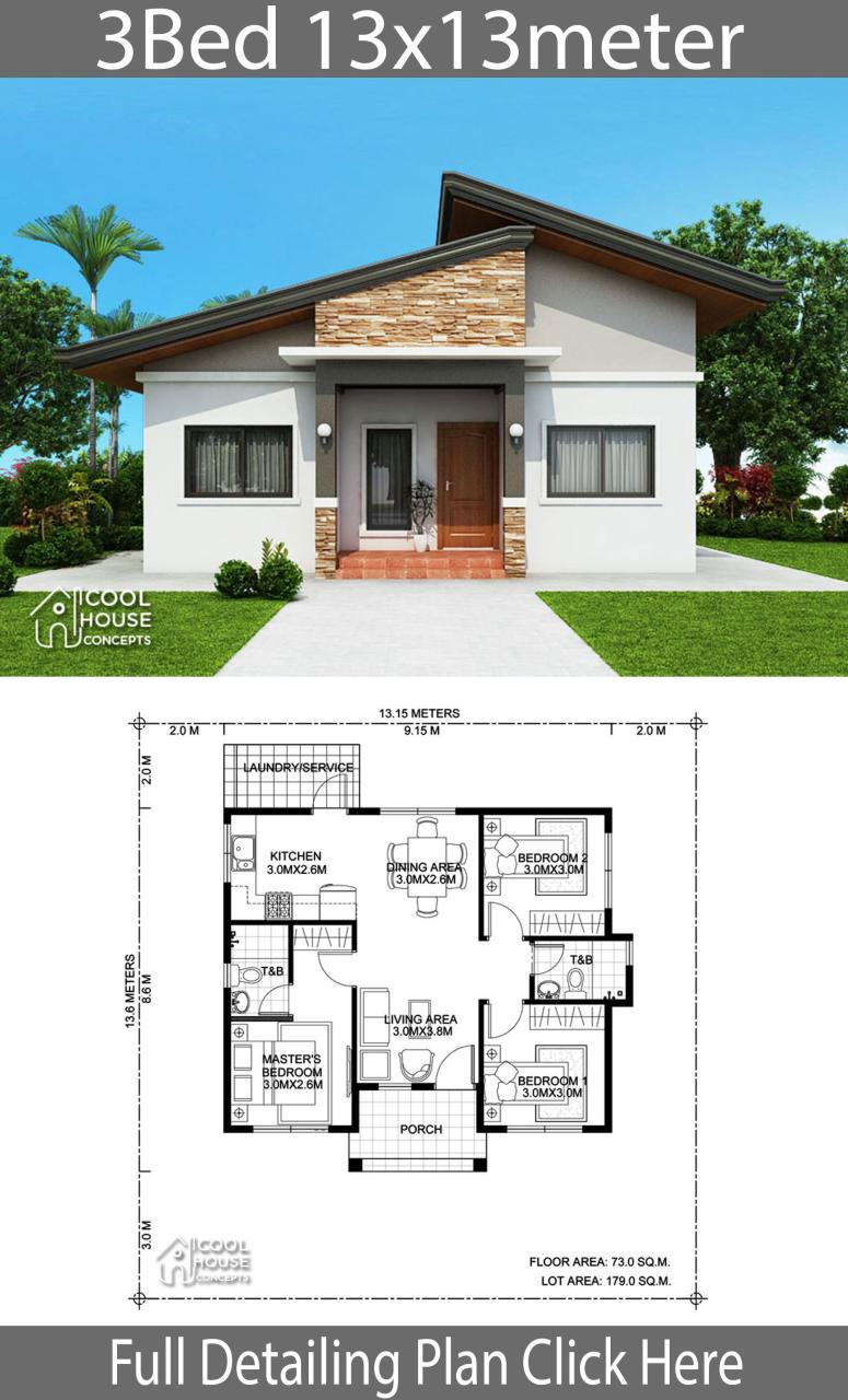 Floor Plan Low Cost Housing Floor Plan Low Budget Modern 3 Bedroom