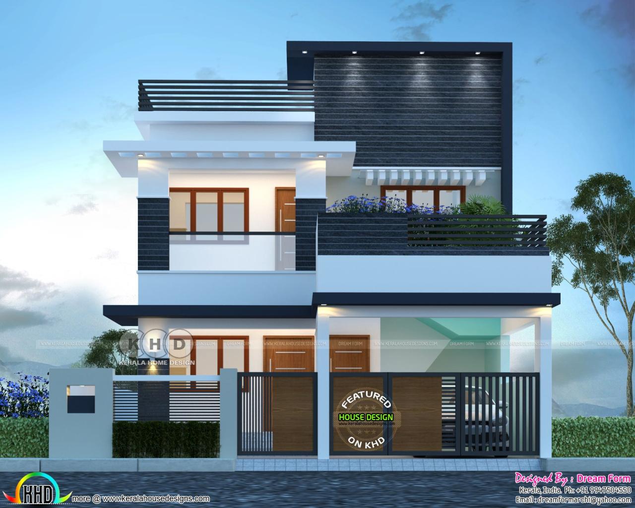 Duplex House 1800 Sq Ft House Design In India 4bhk spanning 2,500 sq